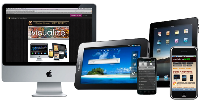 wellington fl web design, tablets image 